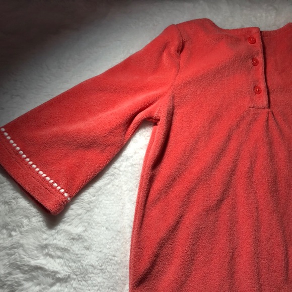 Janie and Jack "Terry Cloth" Coral Beach / Pool / Swim Cover Up Baby Toddler - Picture 8 of 11